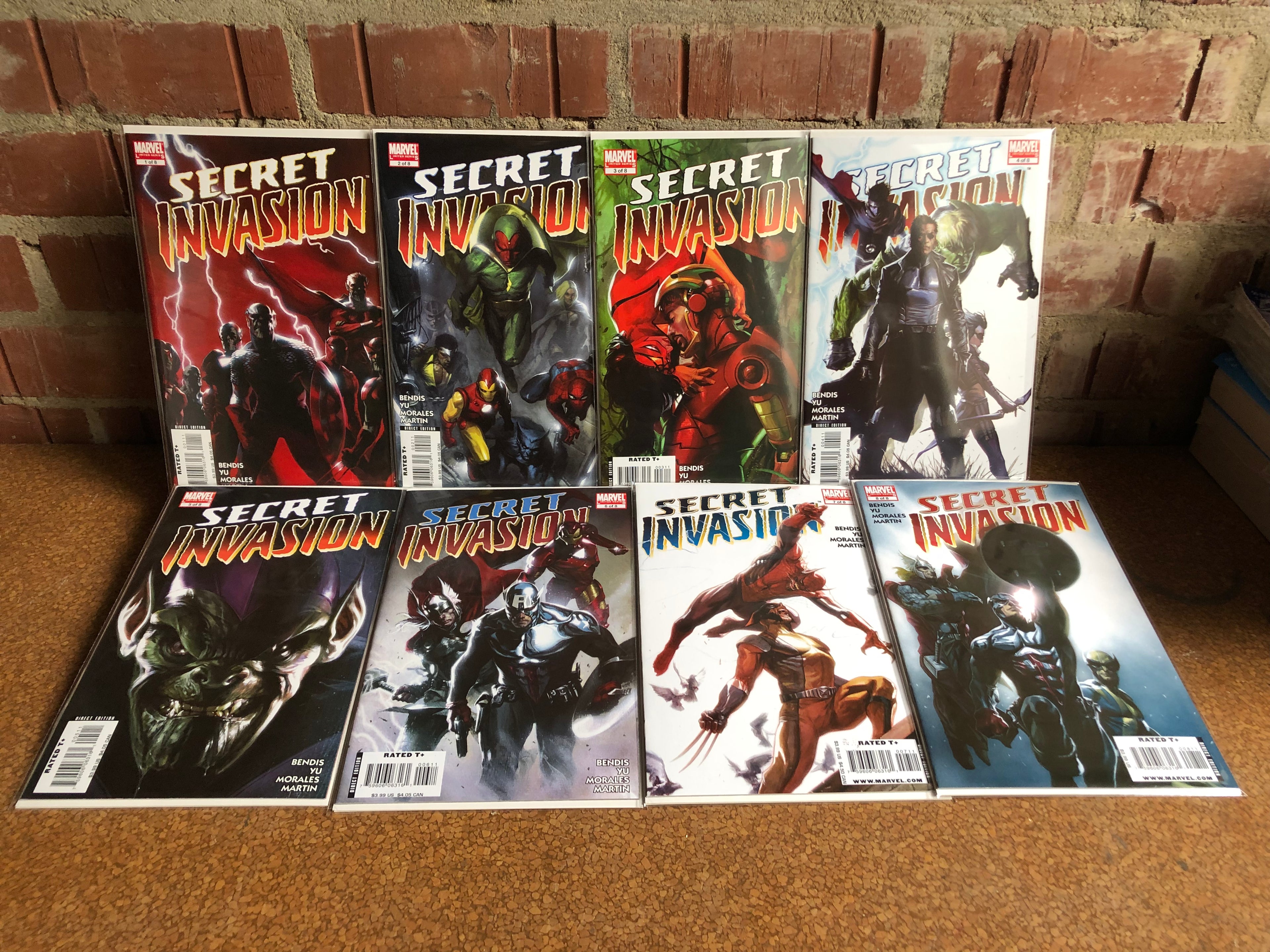 Secret Invasion Complete 1st Print Set