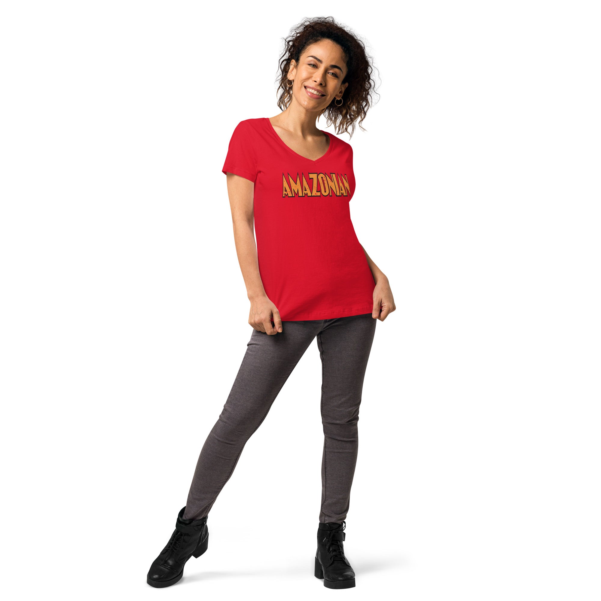 Amazonian V-Neck Hero Tee