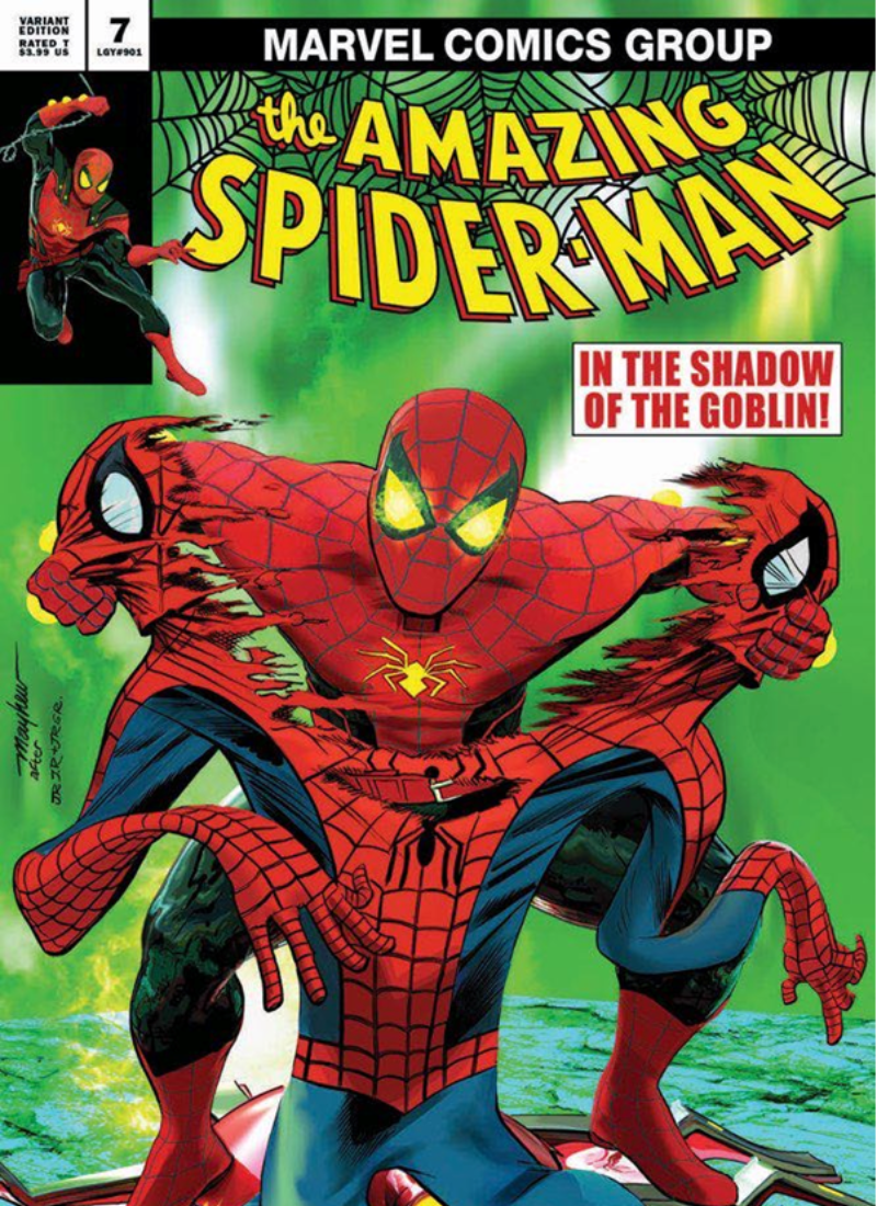 Amazing Spider-Man #7 Mike Mayhew Homage Variant Limited to 800 with numbered COA