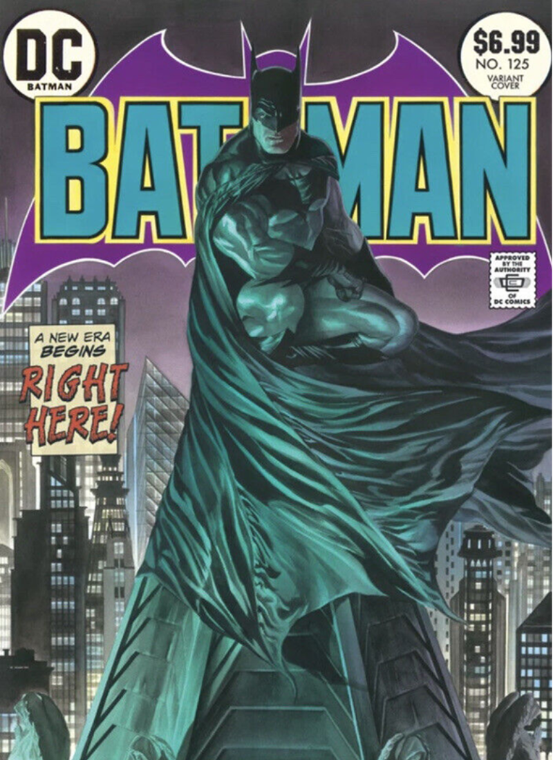 Batman #125 Alex Ross Signed Trade and Virgin Variant Set