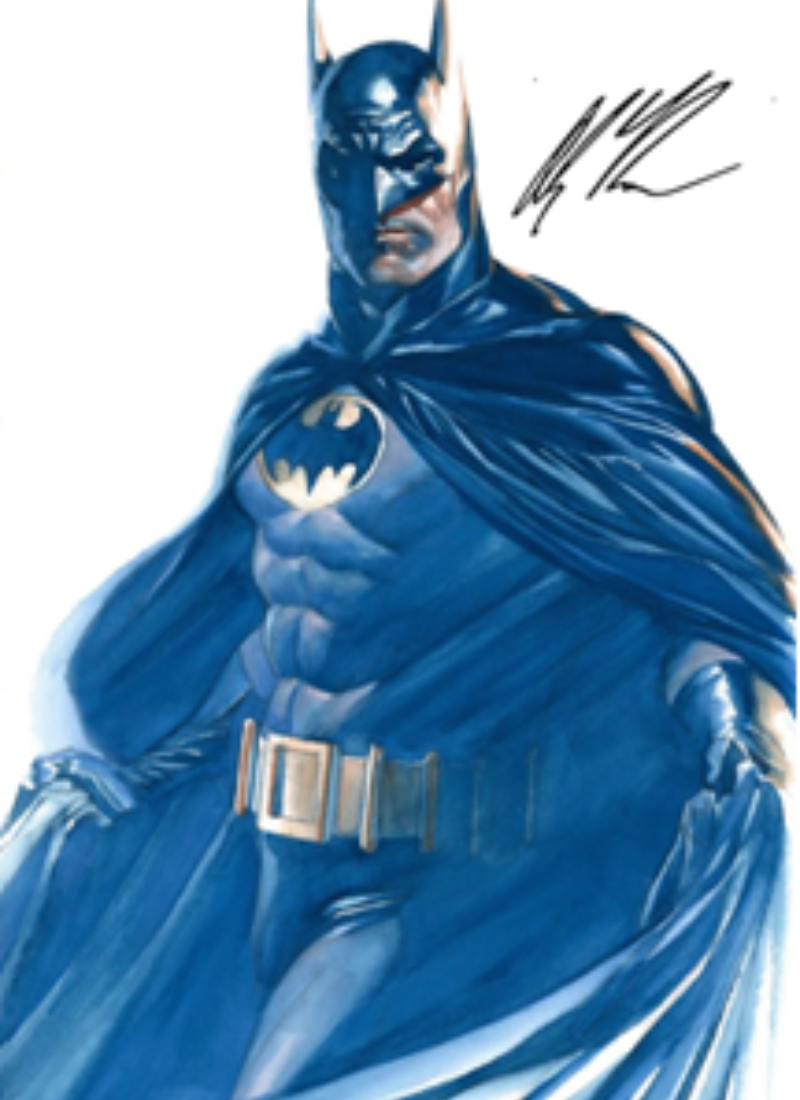 Batman #125 Alex Ross Signed Trade and Virgin Variant Set